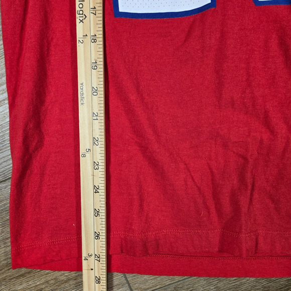 Nike Mac Jones #10 New England Patriots T-Shirt Men’s Small Red NFL Football Tee - Picture 4 of 6